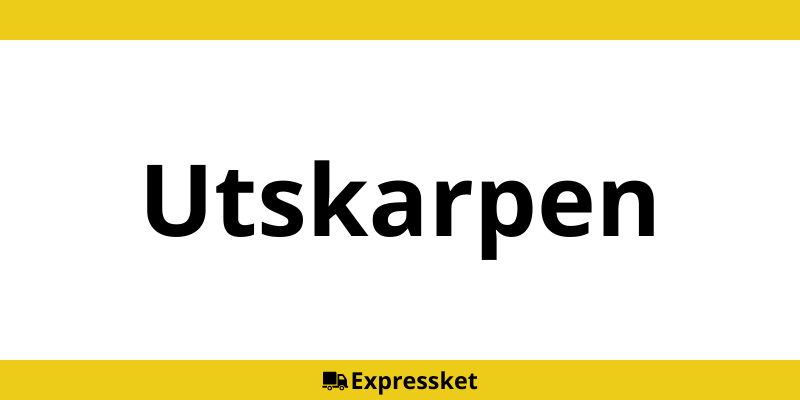 Kontakt DHL Express Utskarpen