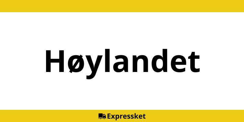 Kontakt DHL Express Høylandet