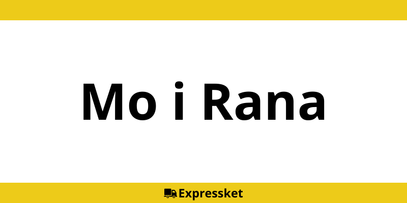 Kontakt DHL Express Mo i Rana