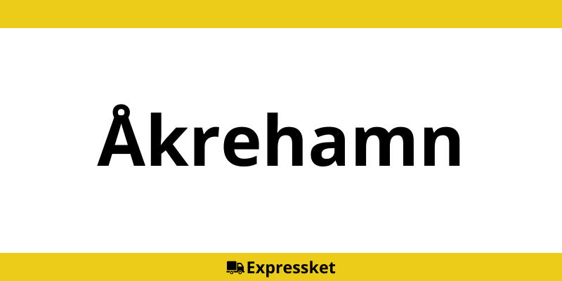 Kontakt DHL Express Åkrehamn